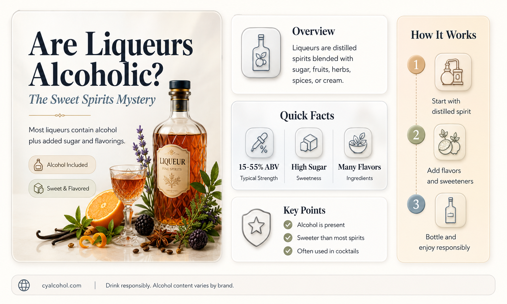 are liqueurs alcoholic