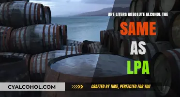 Are Liters of Absolute Alcohol Equivalent to LPA? Explained