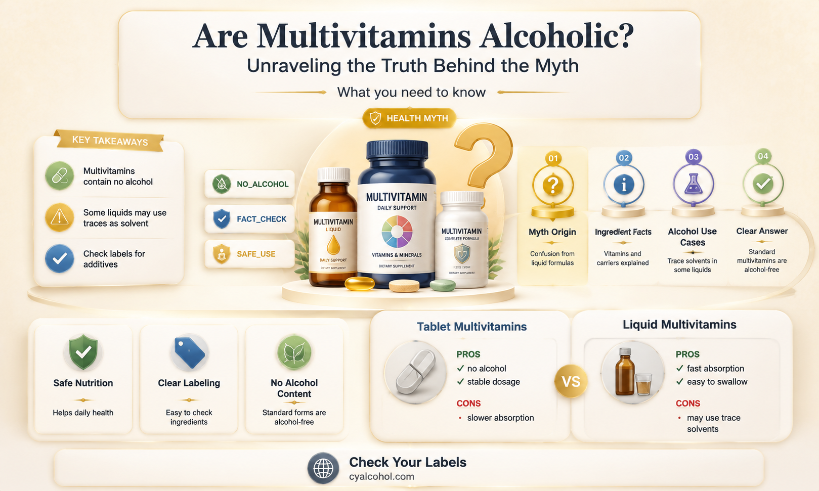 are multivitamins alcoholic