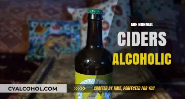 Are Normal Ciders Alcoholic? Uncovering the Truth About Cider Alcohol Content