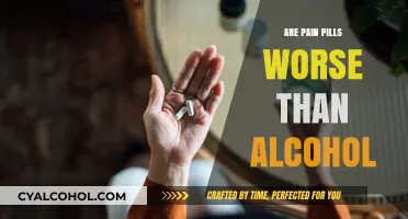 Pain Pills vs. Alcohol: Which Substance Poses Greater Health Risks?