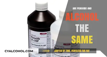 Peroxide vs. Alcohol: Understanding the Key Differences and Uses