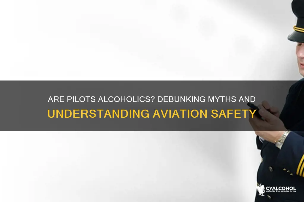 are pilots alcoholics