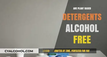 Plant-Based Detergents: Are They Truly Alcohol-Free? Unveiling the Truth