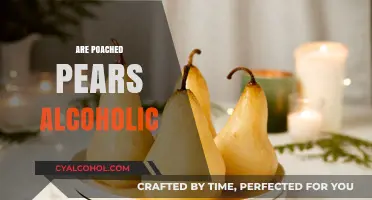 Are Poached Pears Alcoholic? Unveiling the Truth Behind This Dessert