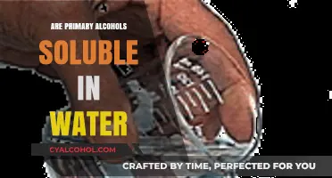 Primary Alcohols and Water Solubility: Understanding Their Chemical Interaction