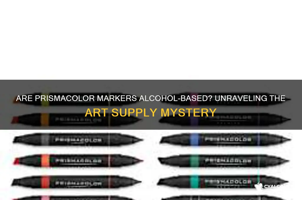 are prismacolor alcohol based