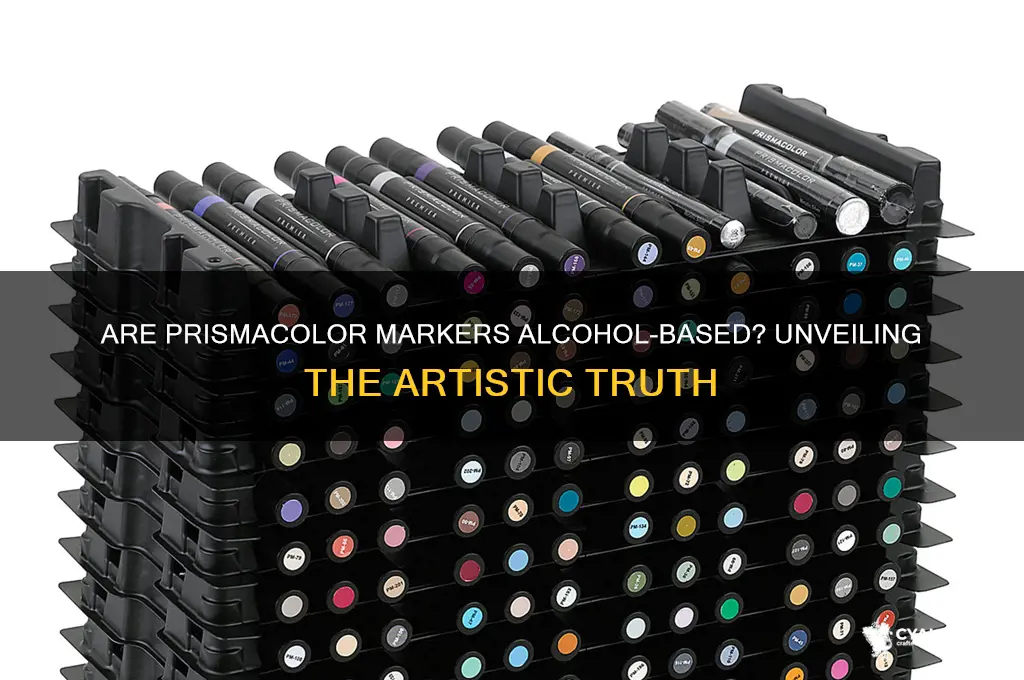 are prismacolor markers alcohol based