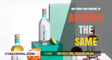 Proof vs. Alcohol Content: Understanding the Difference in Your Drinks