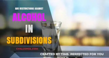 Alcohol Restrictions in Subdivisions: Balancing Community Rules and Personal Freedom