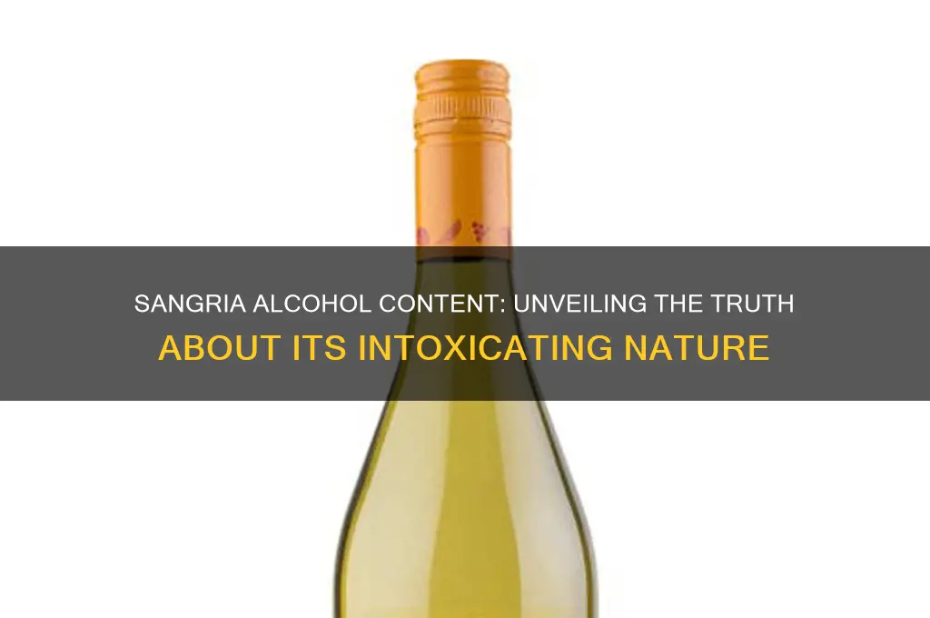 are sangera alcoholic