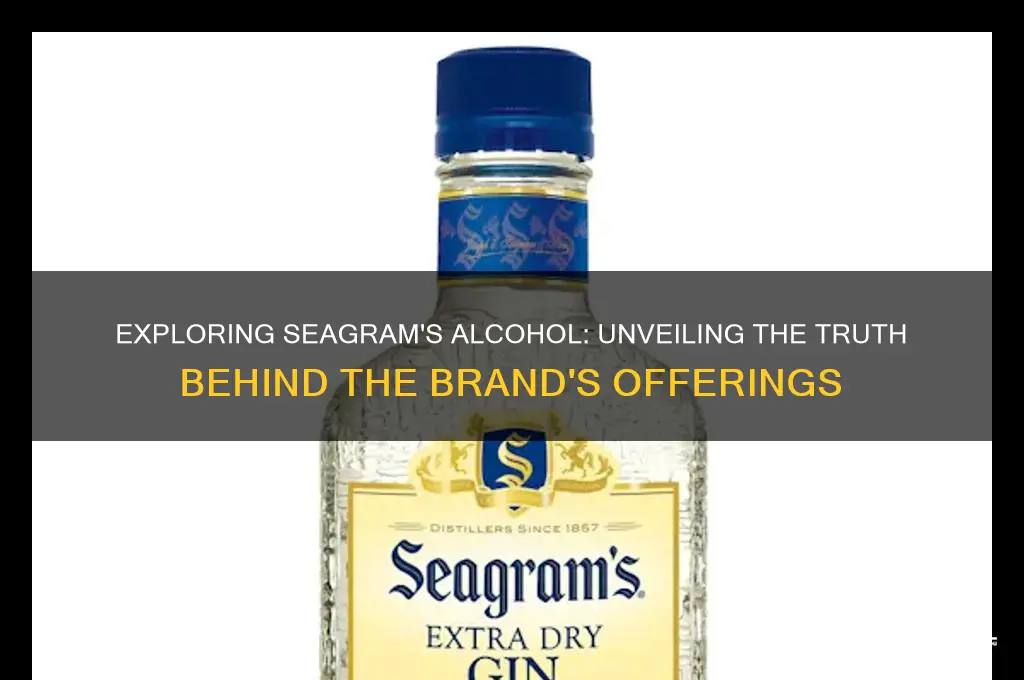 are seagrams alcohol