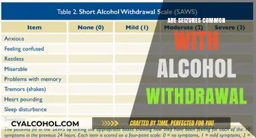 Understanding Alcohol Withdrawal: Are Seizures a Common Symptom?
