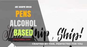 Are Sharpie Brush Pens Alcohol-Based? Unveiling the Ink Truth