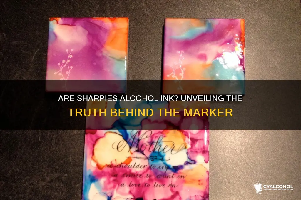 are sharpies alcohol ink