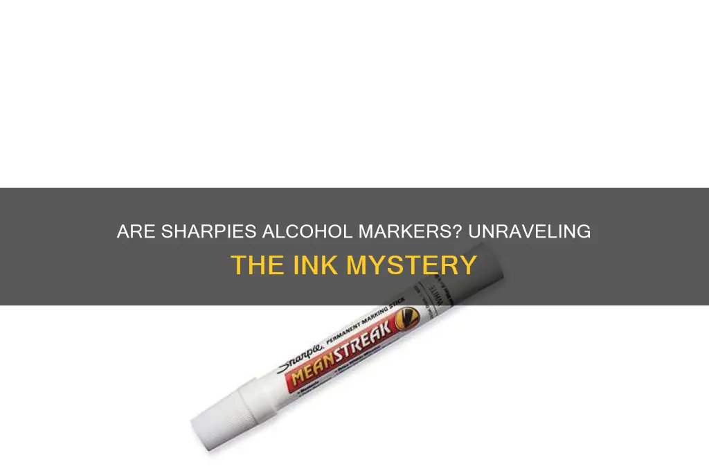are sharpies alcohol markers