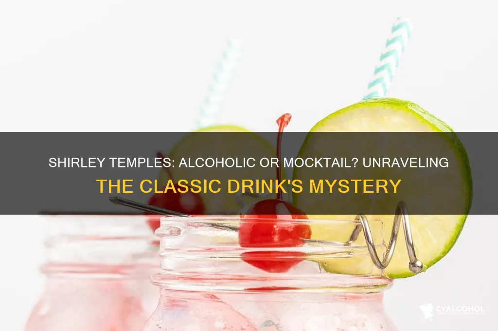 are shirley temples alcoholic