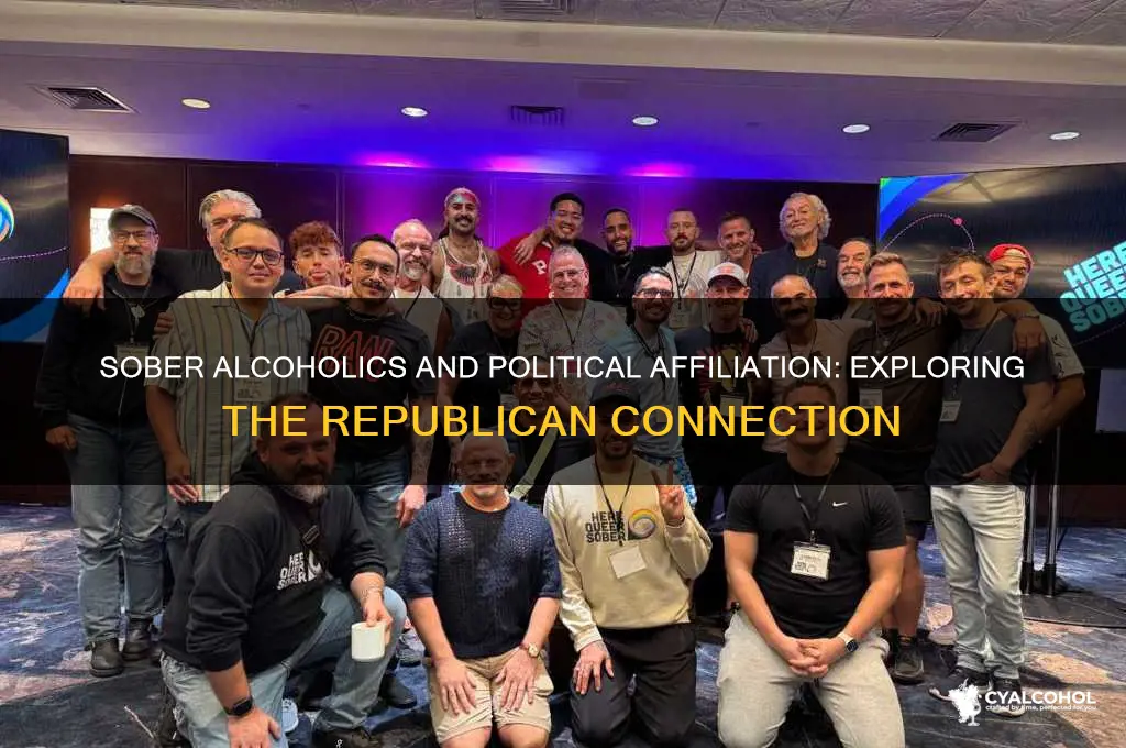 are sober alcoholics republicans