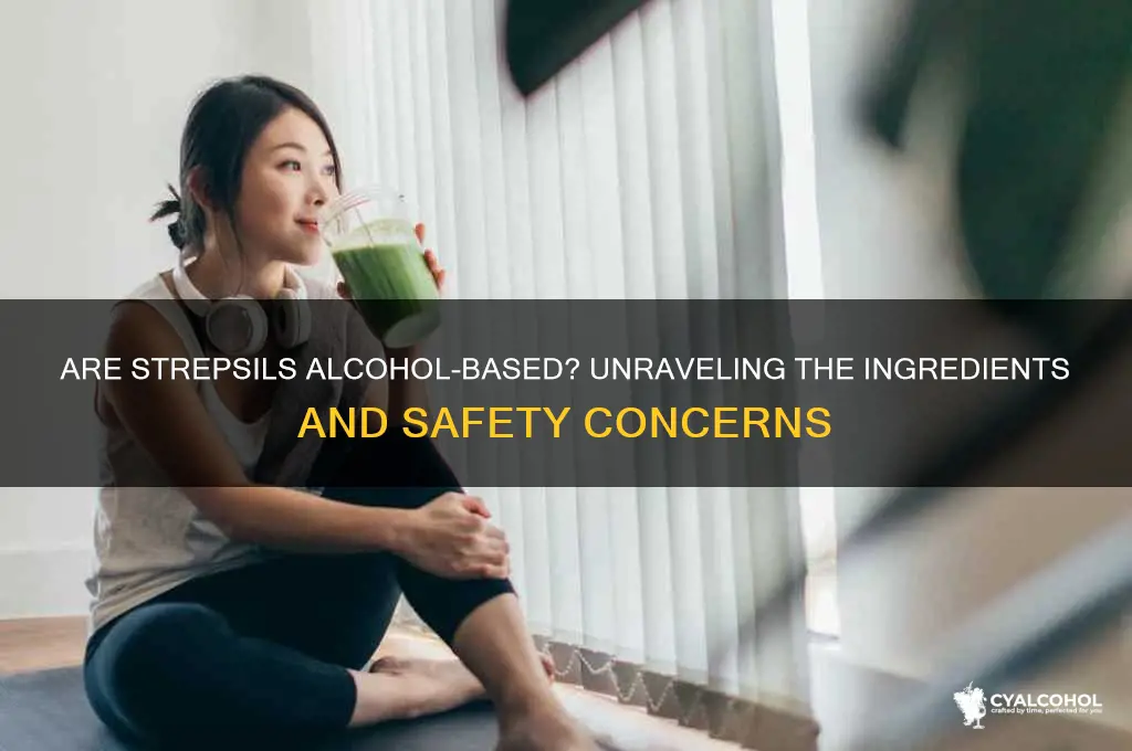 are strepsils alcohol