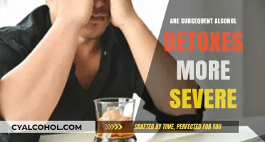 Worsening Withdrawals: Are Subsequent Alcohol Detoxes More Severe?