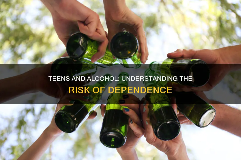 are teens at a risk of alcohol depence