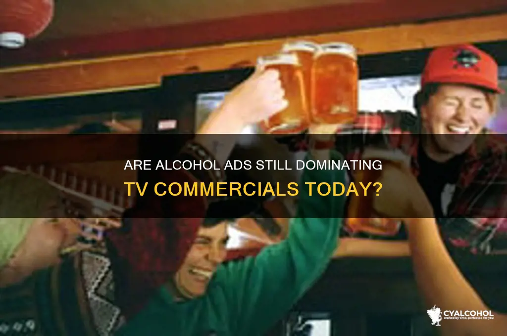 are there alcohol commercials on tv