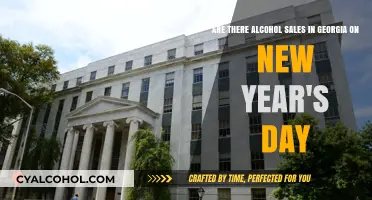 New Year's Day Alcohol Sales in Georgia
