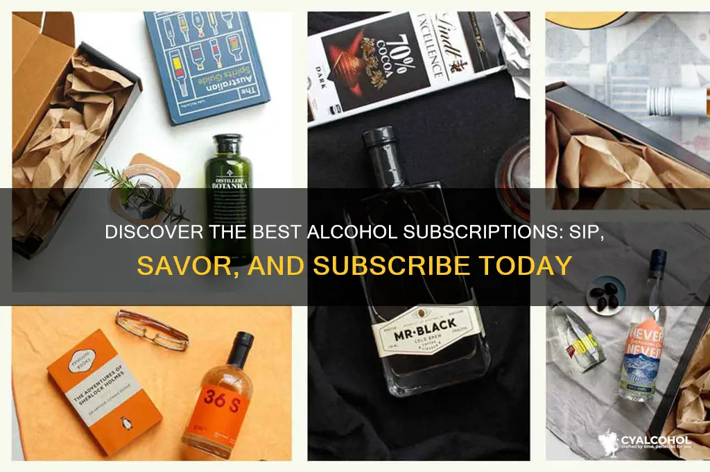 are there alcohol subscriptions