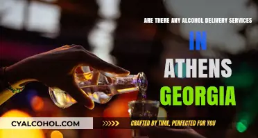 Alcohol Delivery Services in Athens, Georgia: Available?