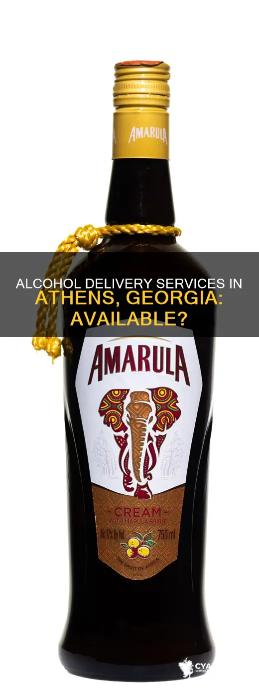 are there any alcohol delivery services in athens georgia