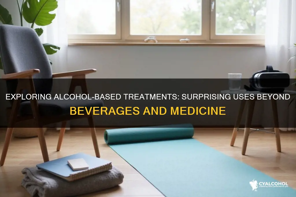 are there anything treated with alcohol