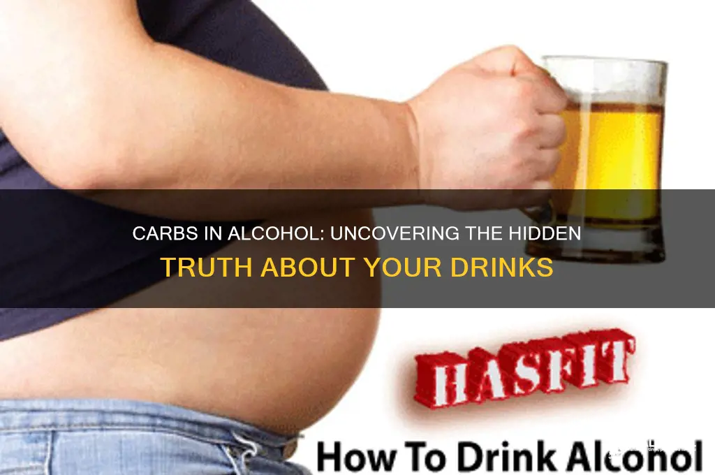 are there carbs in alcohol