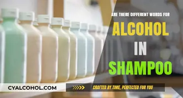 Unraveling the Mystery: Alcohol in Shampoo and Its Many Names