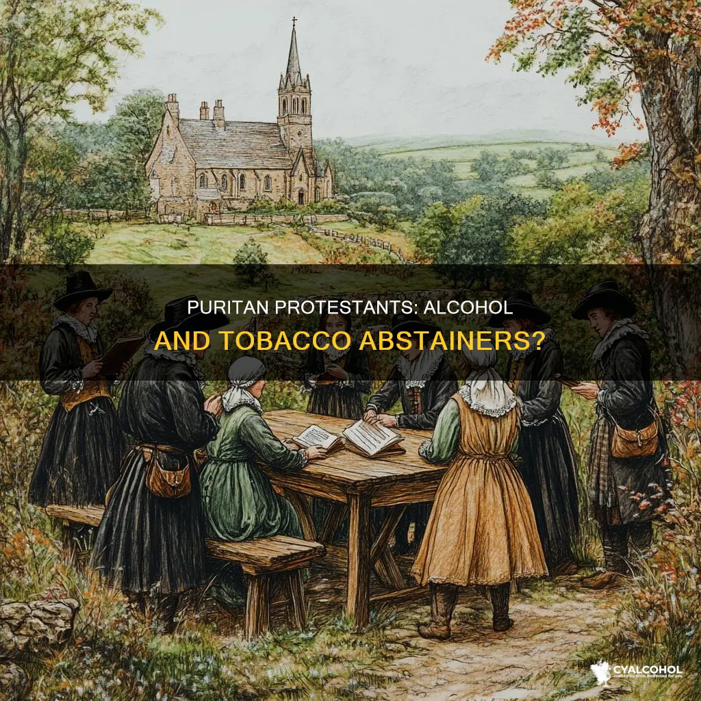 are there still puritan protestants that oppose alcohol and tobacco