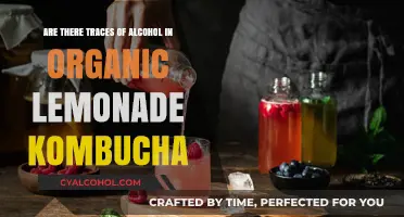 Organic Kombucha: Alcohol Traces in Lemonade?