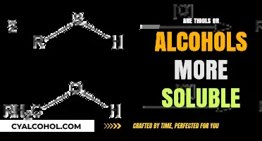 Thiols vs. Alcohols: Solubility Comparison and Key Differences Explained