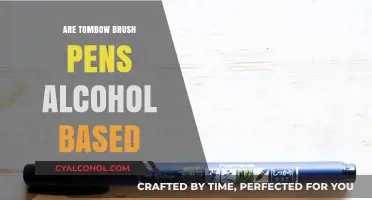 Are Tombow Brush Pens Alcohol-Based? Unveiling the Ink Truth
