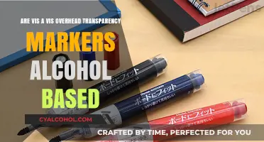 Vis-a-Vis Markers: Alcohol-Based or Not?