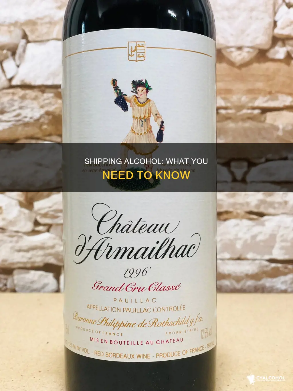 are you able to send alcohol in the mail