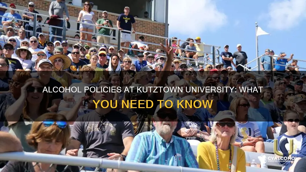 are you allowed alcohol on campus at kutztown university
