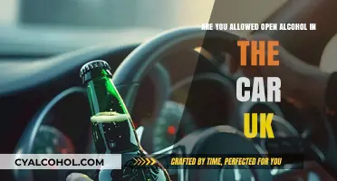 UK Open Alcohol Laws: Drinking in Cars