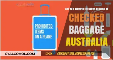 Alcohol in Checked Baggage: What's Australia's Stance?