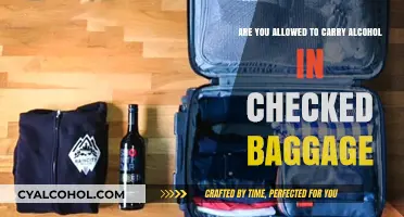 Alcohol in Checked Baggage: What You Need to Know
