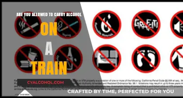 Traveling with Alcohol: What's Allowed on Trains?