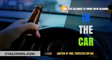 Alcohol in the Car: Can You Drive?