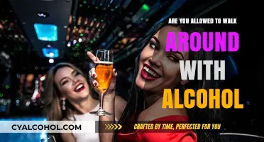Walking with Alcohol: Legal Limits and Public Consumption Rules