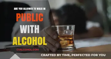 Public Drinking Laws: Can You Walk with Alcohol?