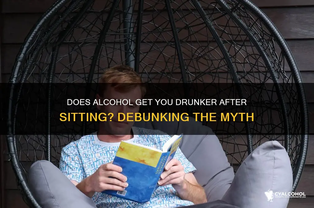 are you more drunk after the alcohol sits