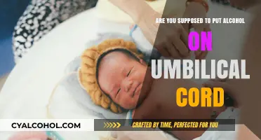 Alcohol on Umbilical Cords: Safe or Not?