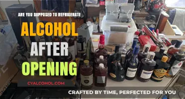 Should You Refrigerate Alcohol After Opening? A Storage Guide